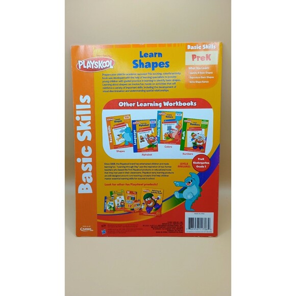 Playskool Basic Skills Learn Shapes PreK - Picture 2 of 6